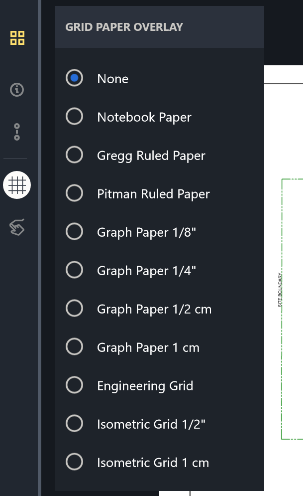 Drawboard Projects Using Page Overlays In The Windows 10 App Drawboard Help Centre