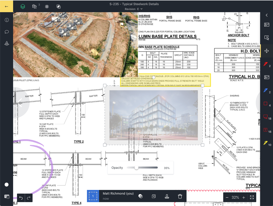 drawboard pdf copy annotations into new document