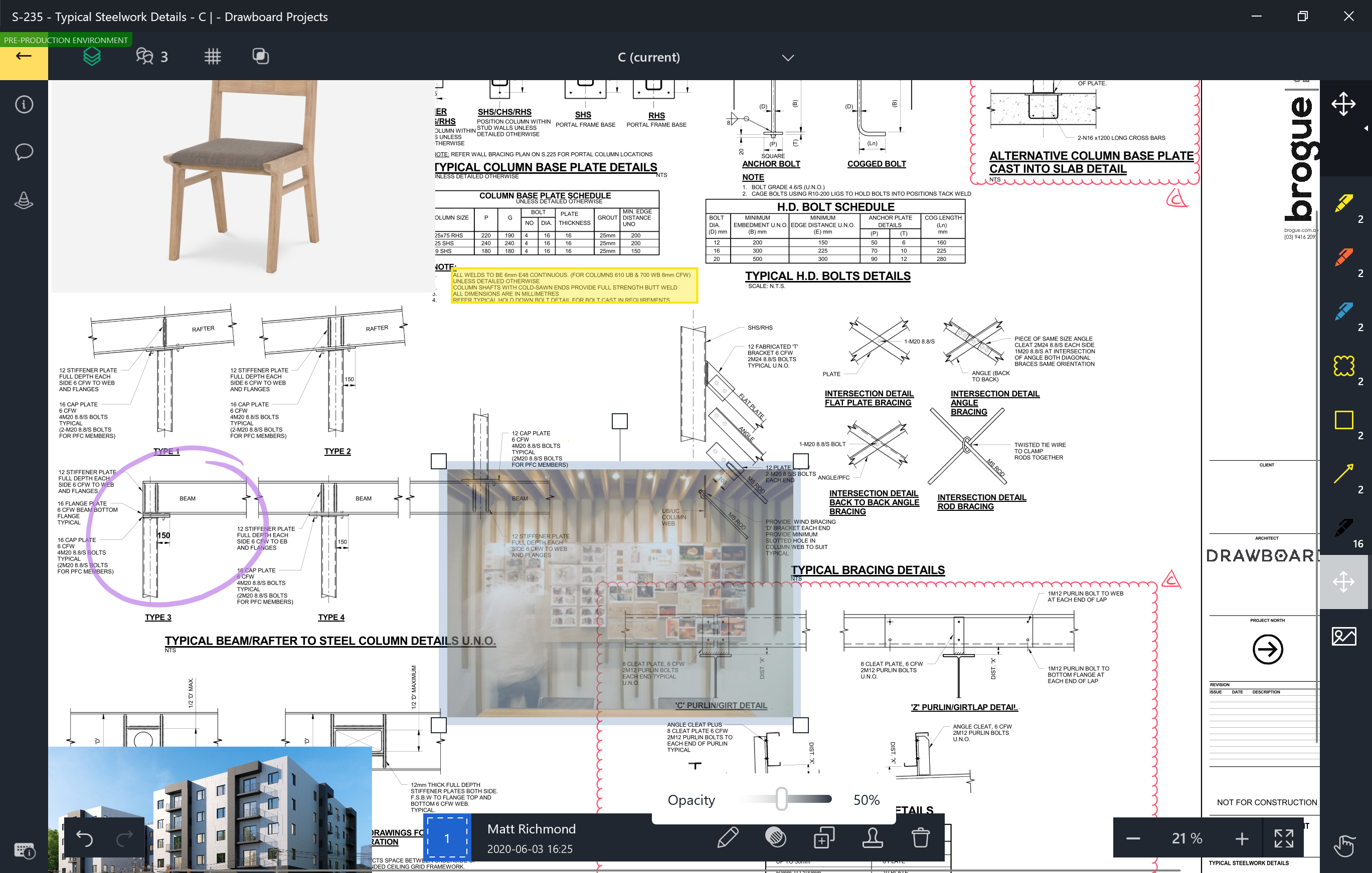 drawboard pro use overlay